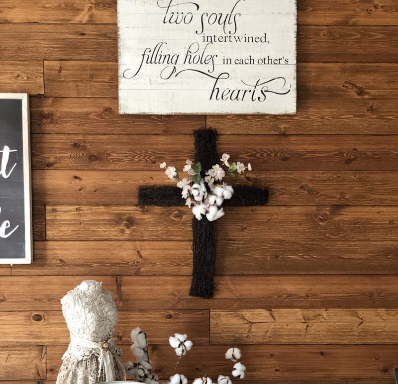 DIY Dollar Tree Cross The Crafty Decorator