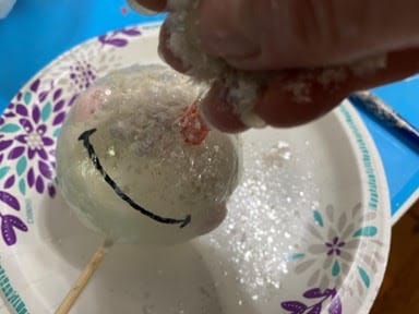 How to Insert a Skewer Into a Styrofoam Ball Without Using