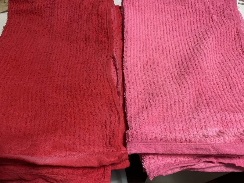 How To Dye a Dollar Tree Bar Mop Towel - The Crafty Decorator