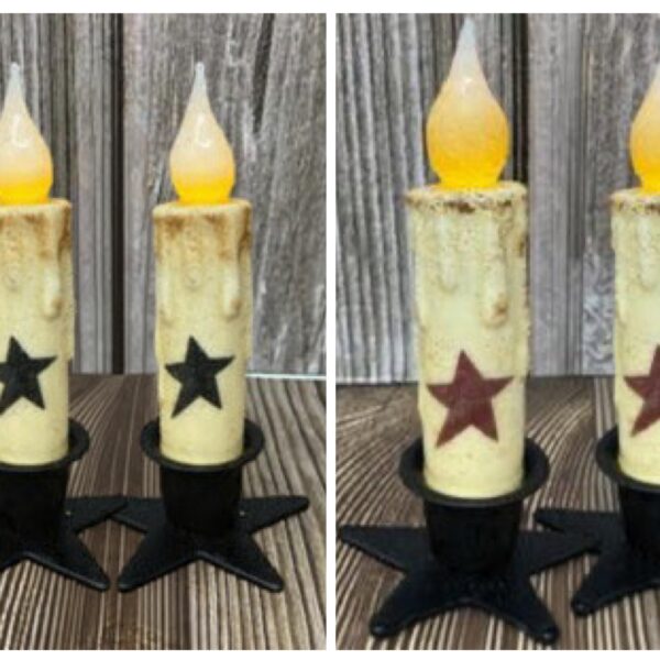 4” Star Timer Taper/ Set of 2