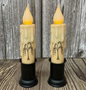 4” Willow Tree Timer Taper/Set of 2