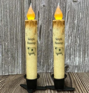 7” Simple Blessing Timer Taper/ Set of 2