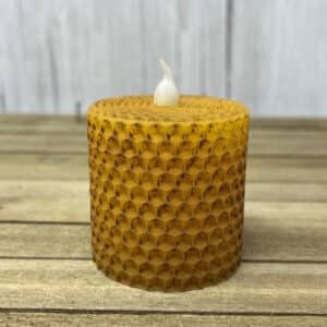 2” x 2” Led Honey Bee Votives / Set of 2 - Image 3