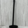 Black Rusty Metal Ladle
