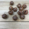 Rusty Pumpkin Bells, Set/12