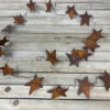 Rusty Barn Star Garland