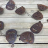 Rusty Tin Pumpkin Garland