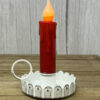 4” Bright Red Timer Taper