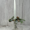 11.35” White Realistic LED Timer Taper