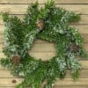12” Snowy Fir Wreath