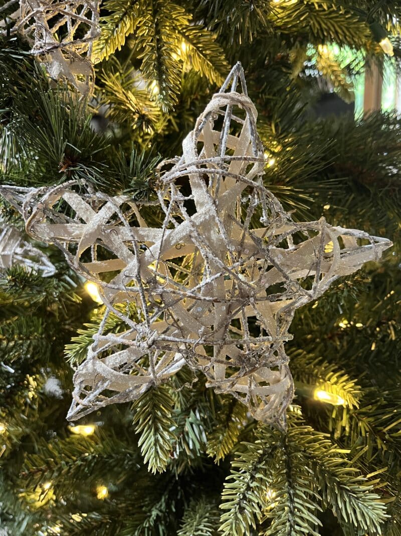 8” Sparkle 3D Twig Star, Set/3 - Image 3