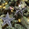 Black Rustic Pocket Star, Set of 2