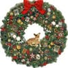 Festive Wildlife Wreath Advent Calendar