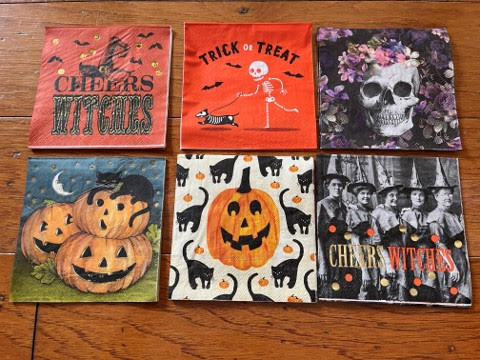 Halloween Napkin Set 2-1