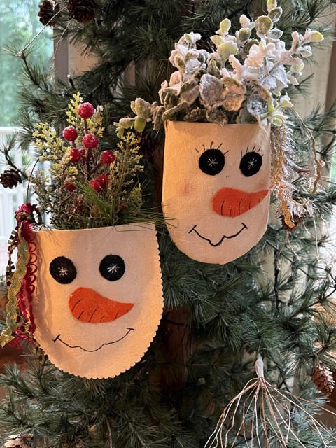 Snowman Bag Ornament