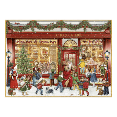 The Chocolate Shop Advent Calendar, by Coppenrath