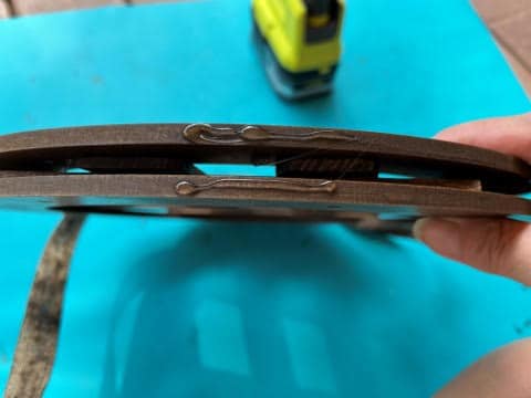 Wooden Round Lattice Charger Plate