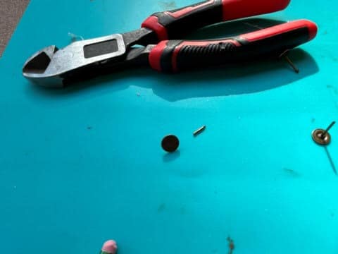 Wooden Round Lattice Charger Plate