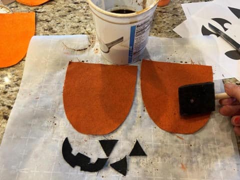 jack-o-lantern bag