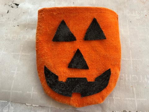 jack o lantern bag