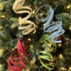 23.5” Curly Glitter Ribbon Pick, Set of 2