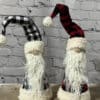 Buffalo Check Gnome Tree Topper