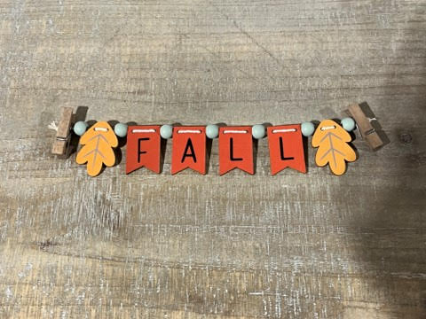 Fall Mini Clip Banner