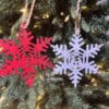 Manger Snowflake Hanger, Set of 2
