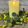 Buttercup Fields Candle Ring, 4.5”