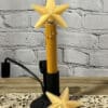 Large Warm Star Silicone Bulb, Set/2