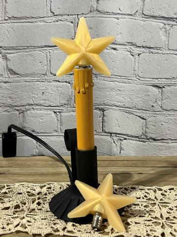 Large Warm Star Silicone Bulb, Set/2