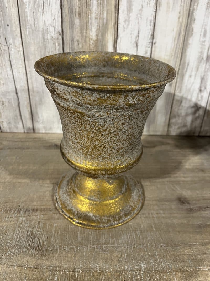 8” Pyrite Urn - Image 4