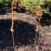 Rusty Fern Frond Stake, Set/2