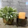 Set/2 Bowls with Old Brass Finish