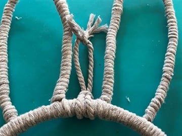 Macrame Bunny Hanger