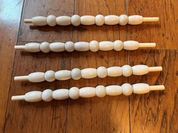 DIY Farmhouse Wood Bead Lantern-12