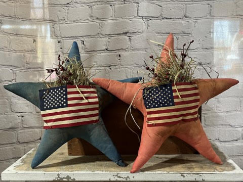 Handmade Americana Stars, Set/2