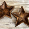 Handmade Wood Star Bowl, 11”