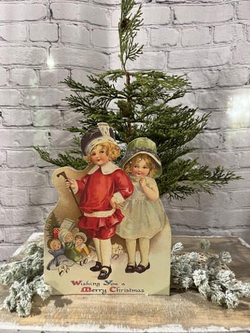 Ragon House Vintage Children XMAS Dummy Board