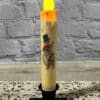7” Cream Timer Taper W/Snowman & Deer