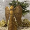 Gold Punched Metal Angel / Tree Topper
