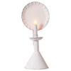 Irvin’s Wired Accent Light on Cone in Rustic White