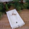 Raggedy Trees with Fabric Tag Tea Towels, Set/2