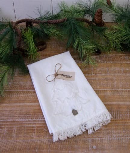 Tag Linen Dish Towel Set