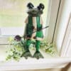 Recycled Frog W/Shovel