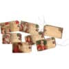 Vintage Santa Gift Tag Set