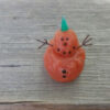 Pumpkin Tea Light W/Timer