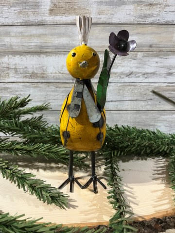 Recycled Metal Cora Baby Chick