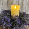 4” Lavender Candle Ring