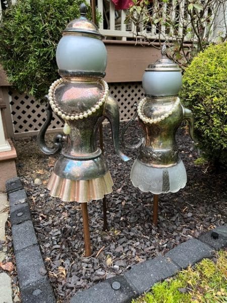 Teapot Garden Girl